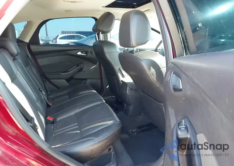 2014 Ford Focus Titanium from USA, damaged, VIN 1FADP3N27EL398568